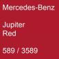 Preview: Mercedes-Benz, Jupiter Red, 589 / 3589.